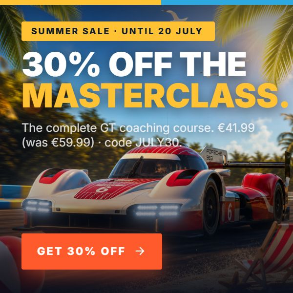 30% off theMasterclass.