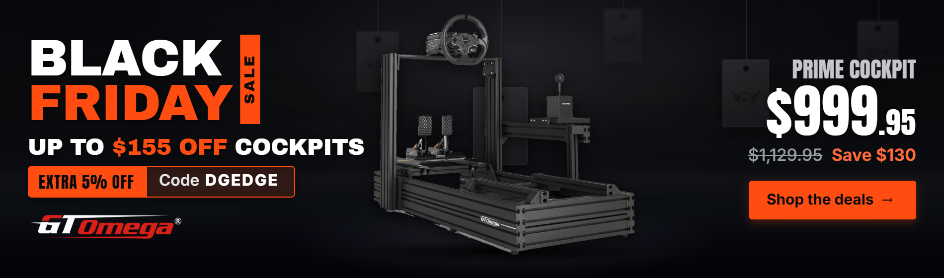 Up to $155 off cockpits