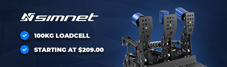 Simnet Racing SP Pro Loadcell Pedals