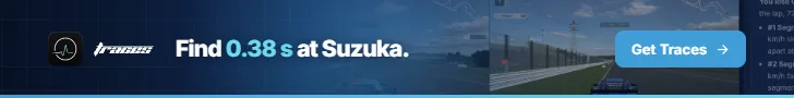 Find 0.38 s at Suzuka.
