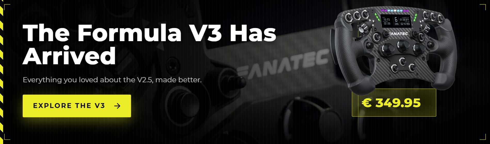 The Formula V3 Has Arrived