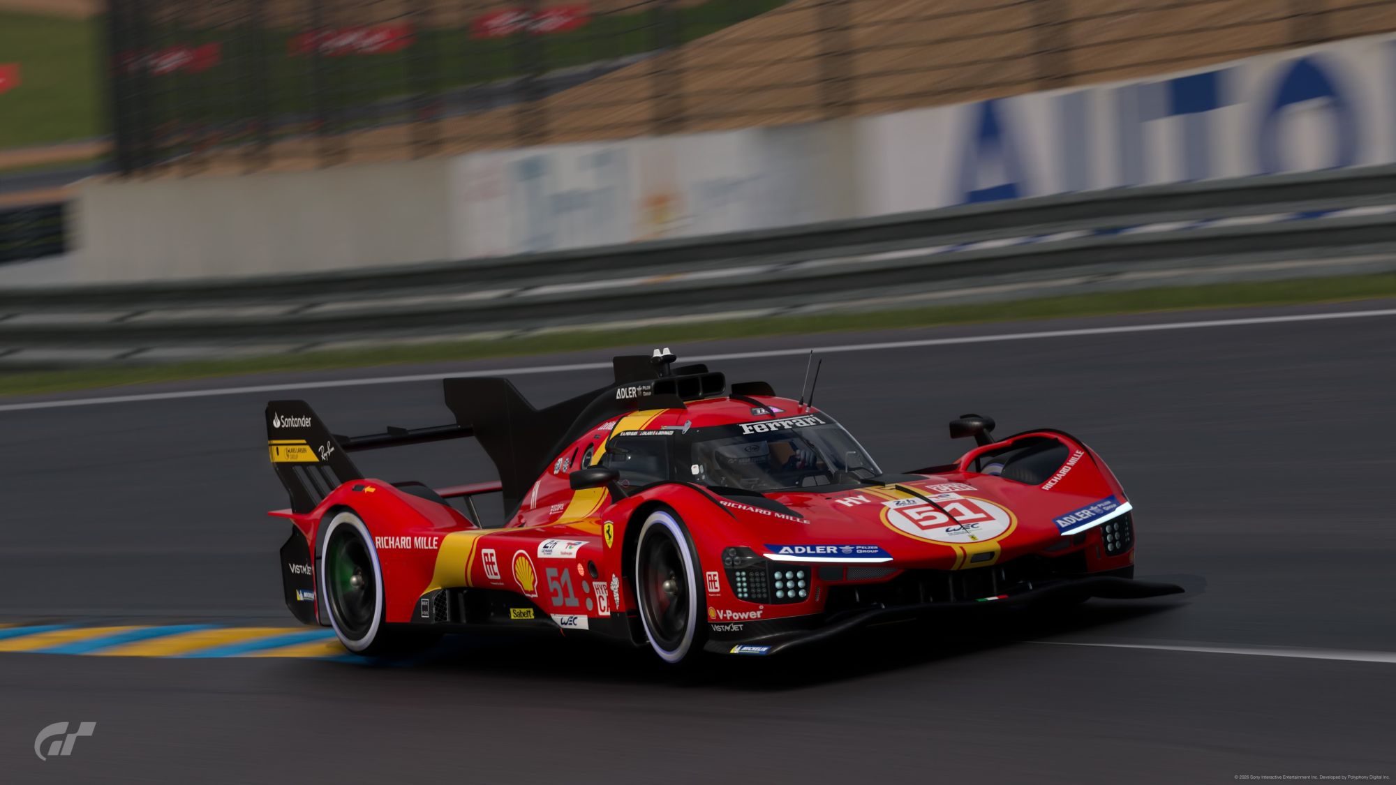 Gran Turismo 7 Online Time Trial: 24 Heures du Mans Racing Circuit GR.1 (11 June 2026) Time Trial goes live on 11 June 2026 and runs for the usual two weeks, ending on 25 June 2026. | Image 3039