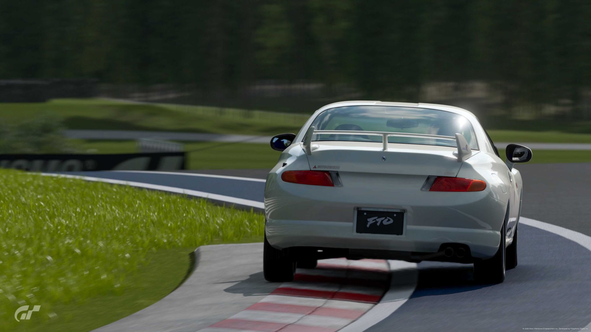 GT7 Online Time Trial: Mitsubishi FTO GP Version R at Yamagiwa Reverse (16 July 2026) This time, we're heading to Kyoto Driving Park Yamagiwa Reverse in the Mitsubishi FTO GP Version R '97. | Image 3106