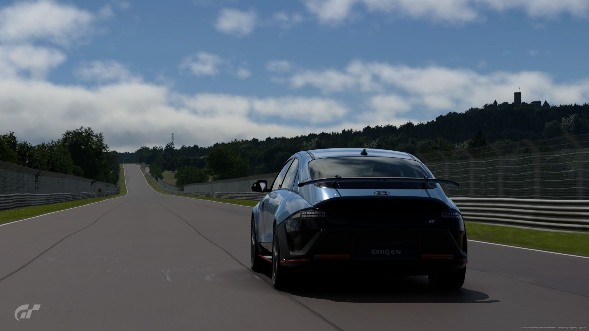 GT7 Online Time Trials: Two New Combos Showcasing the 1.71 Cars (20 August 2026) Both Time Trials this fortnight run the brand-new update cars, the Caterham Seven Superlight R500 at Autopolis and the Hyundai IONIQ 6 N at the Nürburgring 24h. | Image 3174