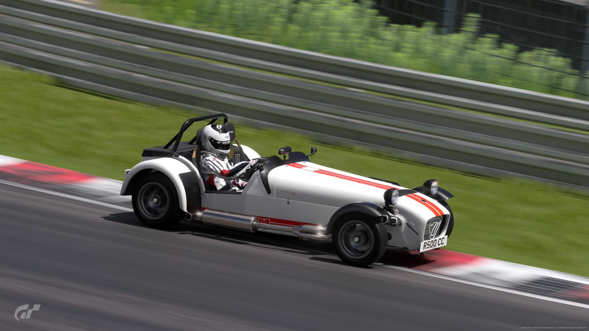 GT7 Online Time Trials: Two New Combos Showcasing the 1.71 Cars (20 August 2026) Both Time Trials this fortnight run the brand-new update cars, the Caterham Seven Superlight R500 at Autopolis and the Hyundai IONIQ 6 N at the Nürburgring 24h. | Image 3171