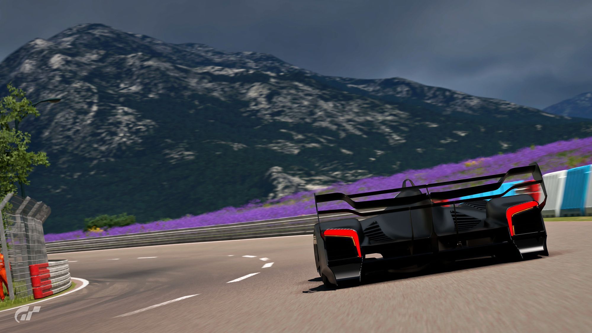GT7 Online Time Trials: Gr.1 at Road Atlanta and the Red Bull X2019 at Sainte-Croix B Reverse (24 September 2026) Two prototype combos this fortnight: Gr.1 on Racing Mediums at Road Atlanta, and the Red Bull X2019 on Racing Softs around Sainte-Croix Layout B Reverse. | Image 3264