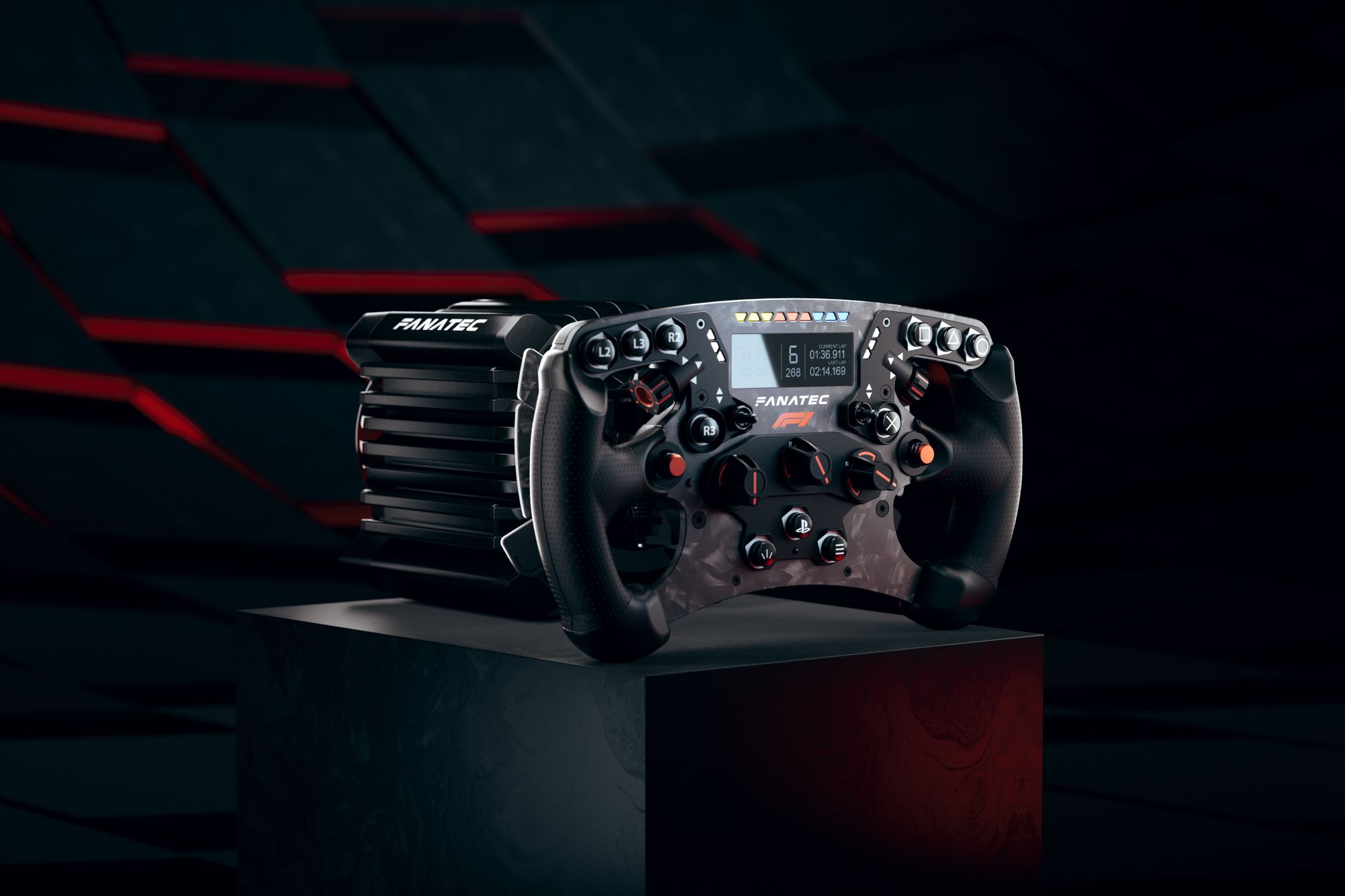 Fanatec Project Obsidian: a New Sim Racing Wheel With a 5 Colour Display, Coming 2027 Fanatec Project Obsidian is a new steering wheel with a 5-inch colour display, SimHub support and console telemetry over Wi-Fi, coming in 2027.