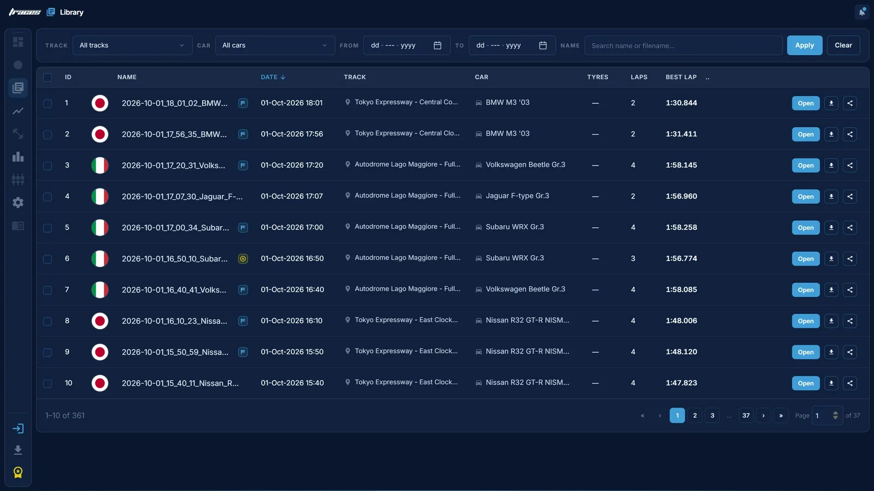 Traces: the GT7 Telemetry App That Shows Exactly Where Your Lap Time Goes Traces is our Gran Turismo 7 telemetry app for Windows and macOS. It compares your lap with a faster one metre by metre.