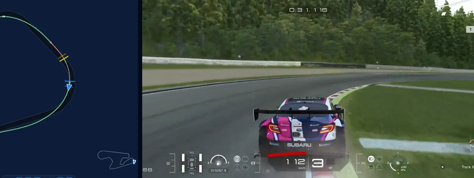 Telemetry in Gran Turismo 7: How to Use It and Find More Pace We put our best Subaru BRZ GT300 lap at SUGO against the event reference in Traces and went through it corner by corner, from the brake points to the lines.