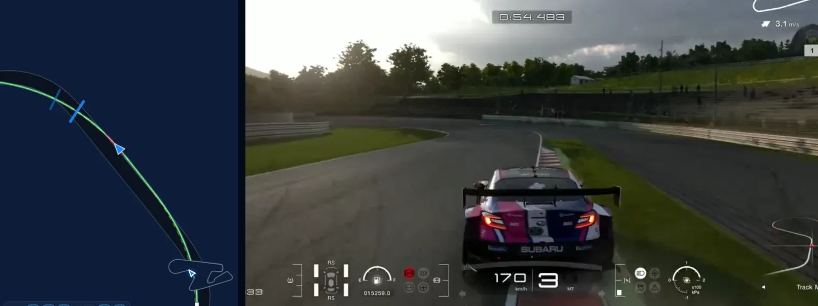 Telemetry in Gran Turismo 7: How to Use It and Find More Pace We put our best Subaru BRZ GT300 lap at SUGO against the event reference in Traces and went through it corner by corner, from the brake points to the lines.