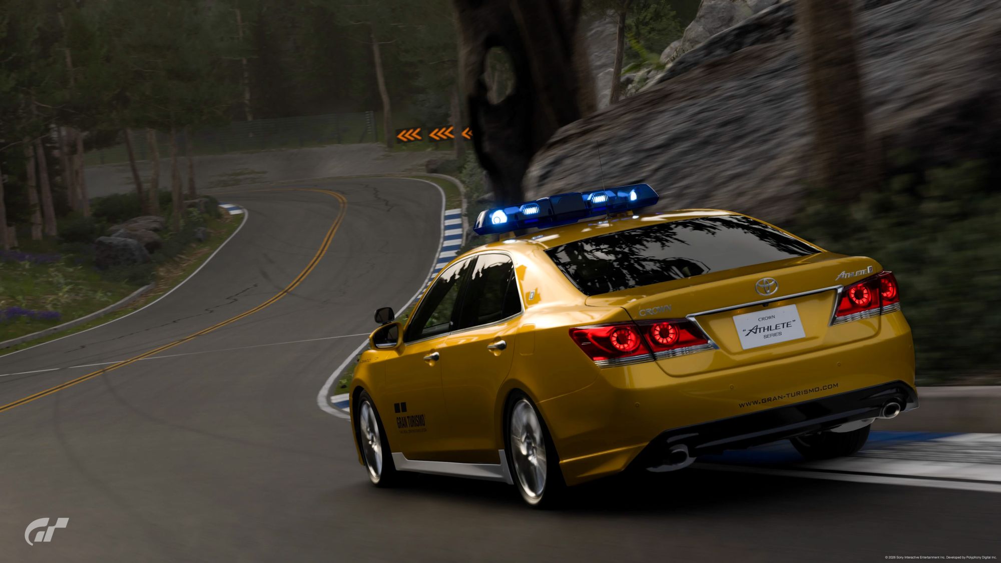 Safety Car in the Mountains