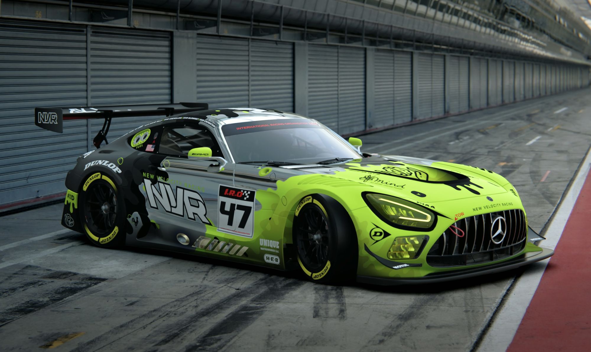 IRO GTSC Livery for New Velocity Racing -Team Gold