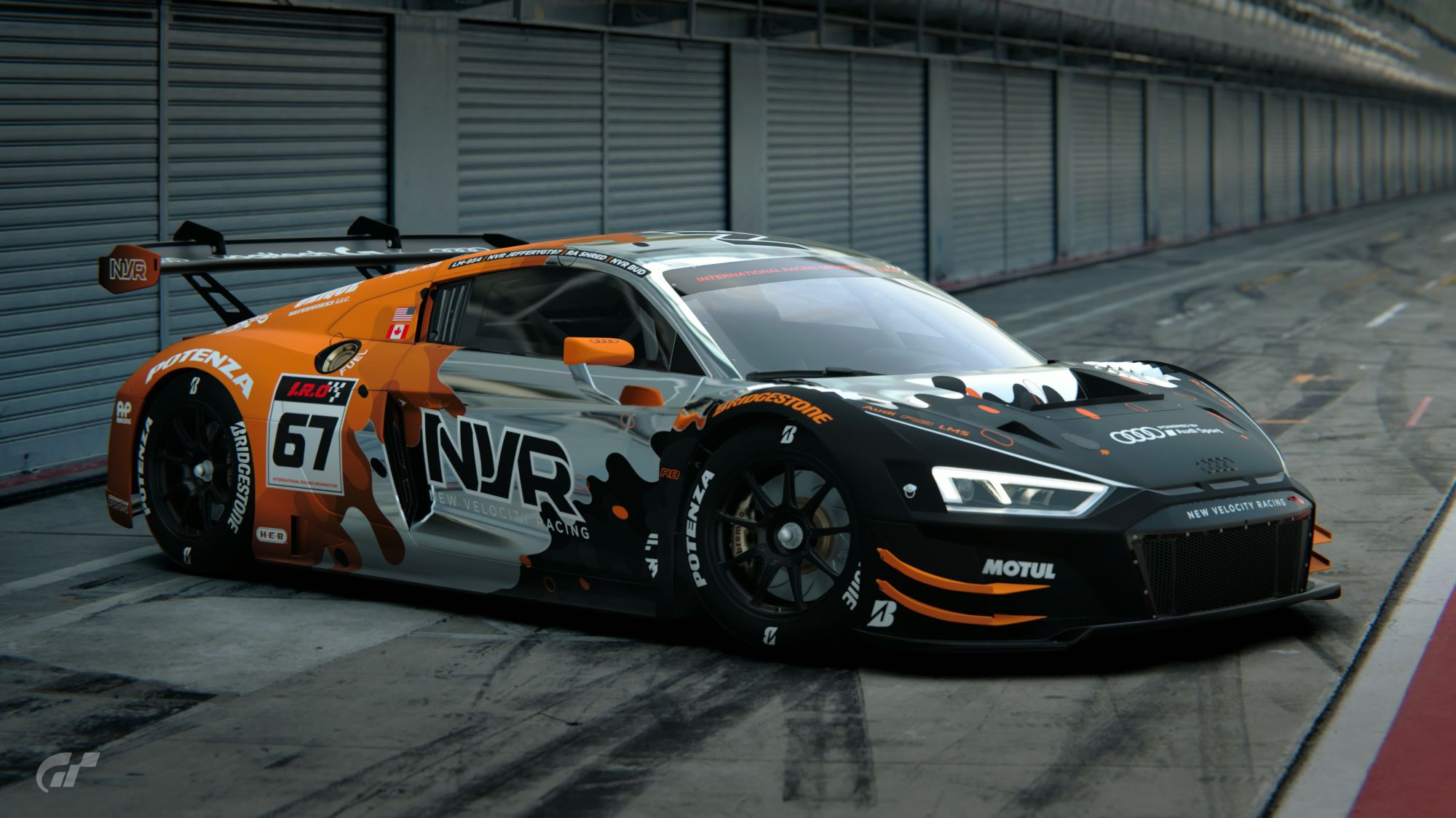 IRO GTSC Livery for New Velocity Racing - Team Black