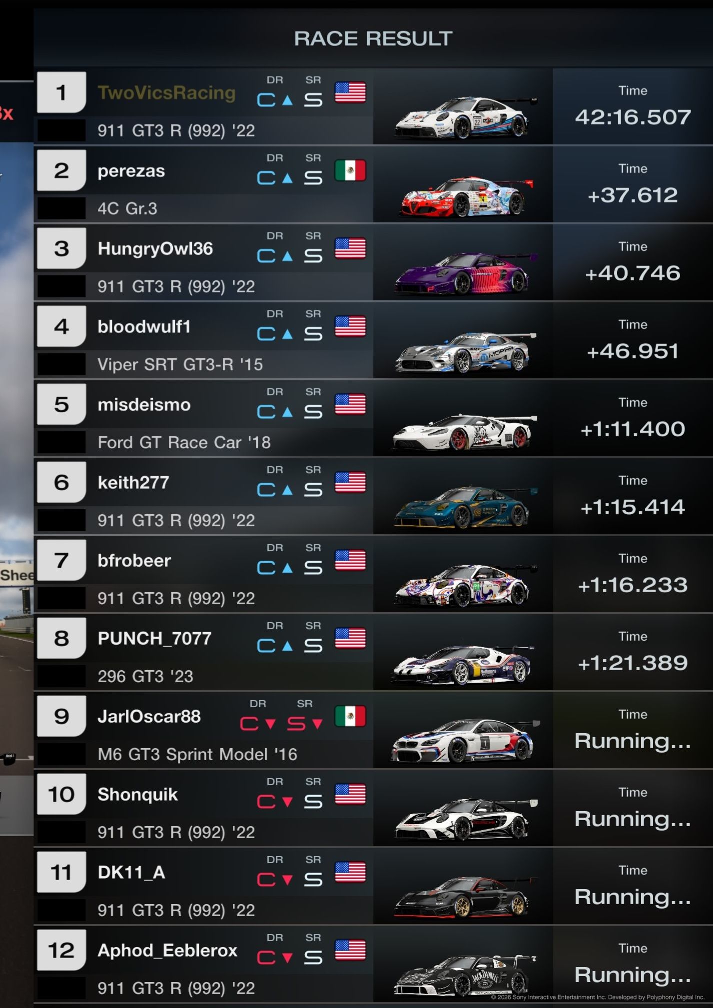 1st place at the Nürburgring!