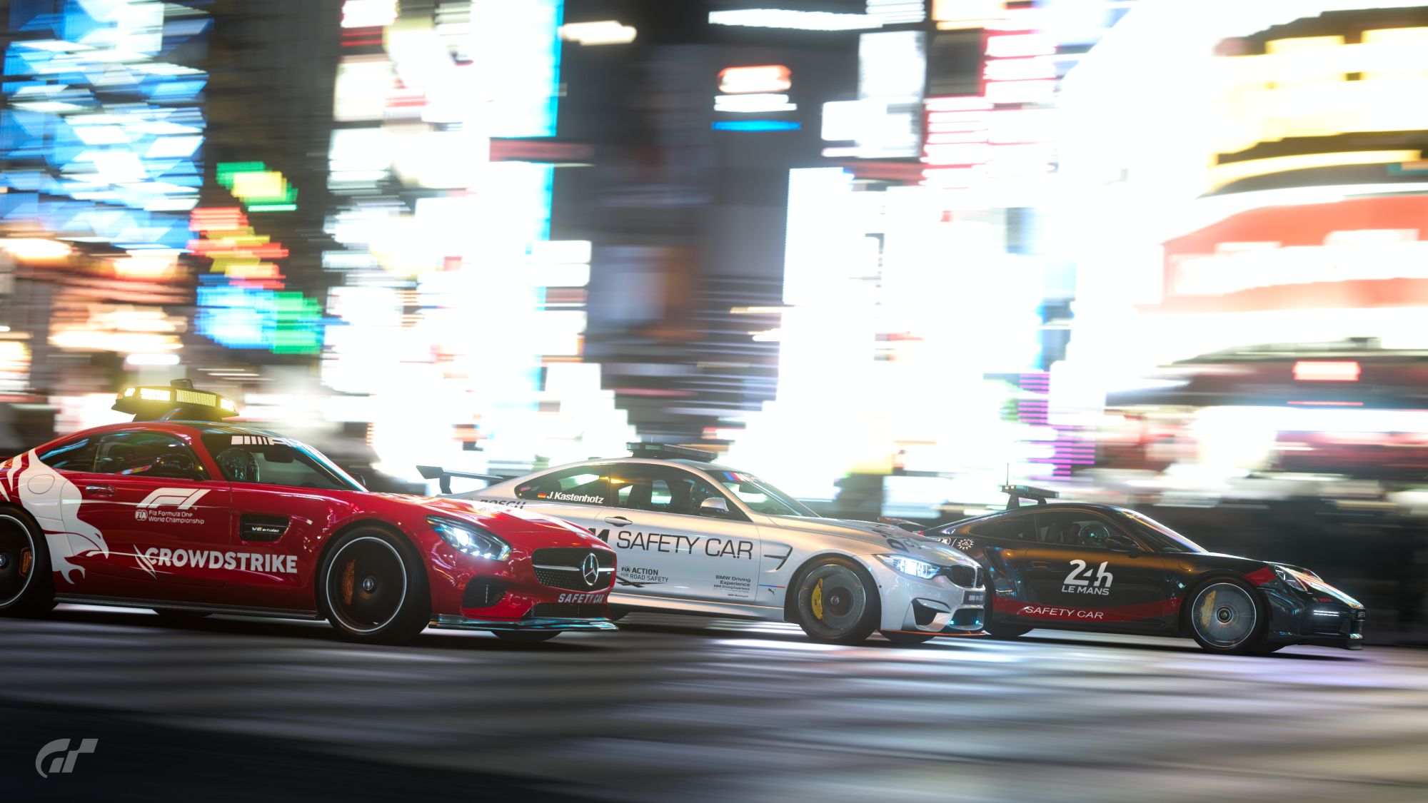 Safety Car in motion