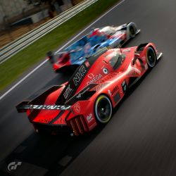Racing at LeMans