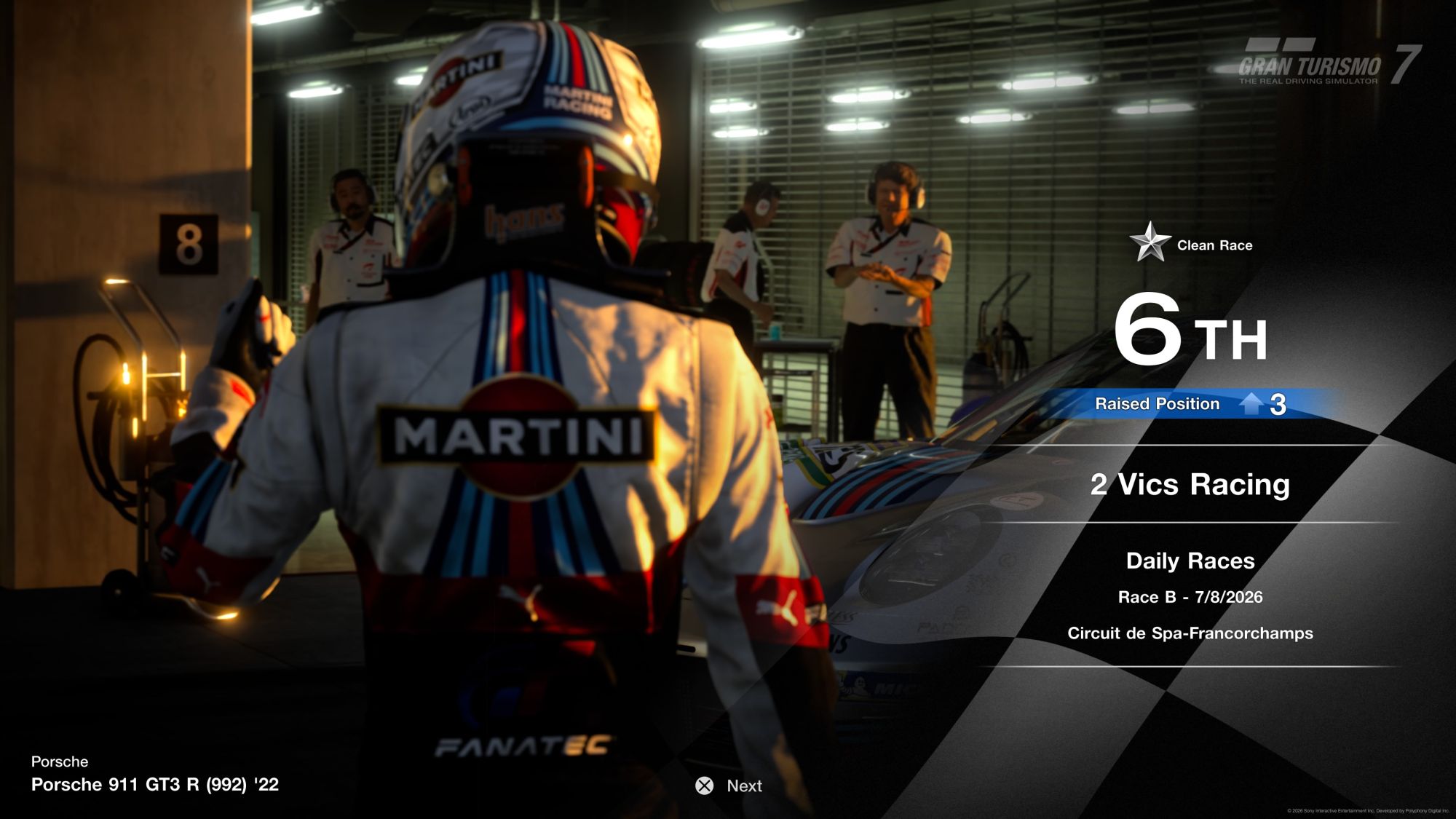 This is how you race at Spa!