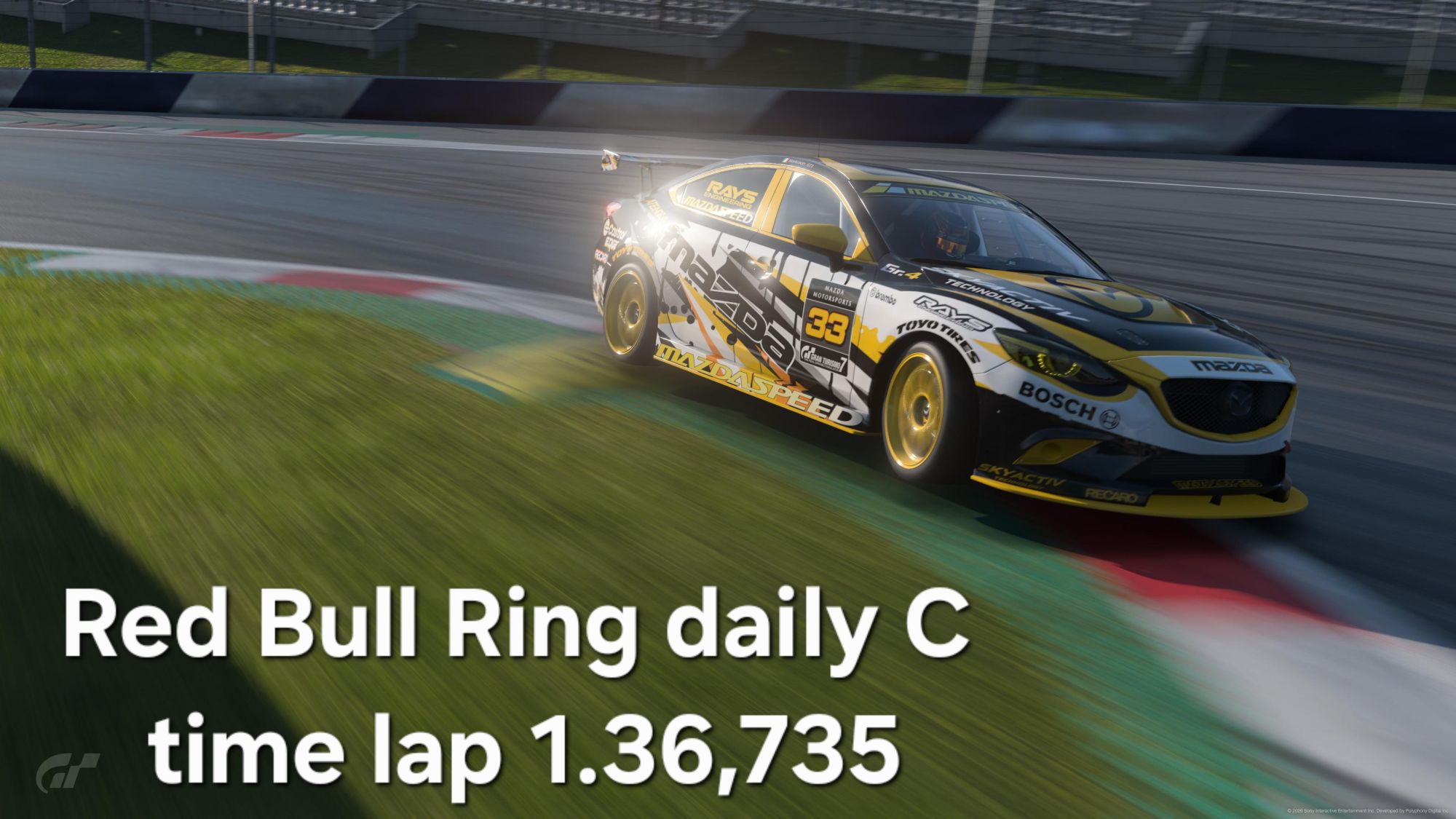 Time lap Red Bull Ring daily C 