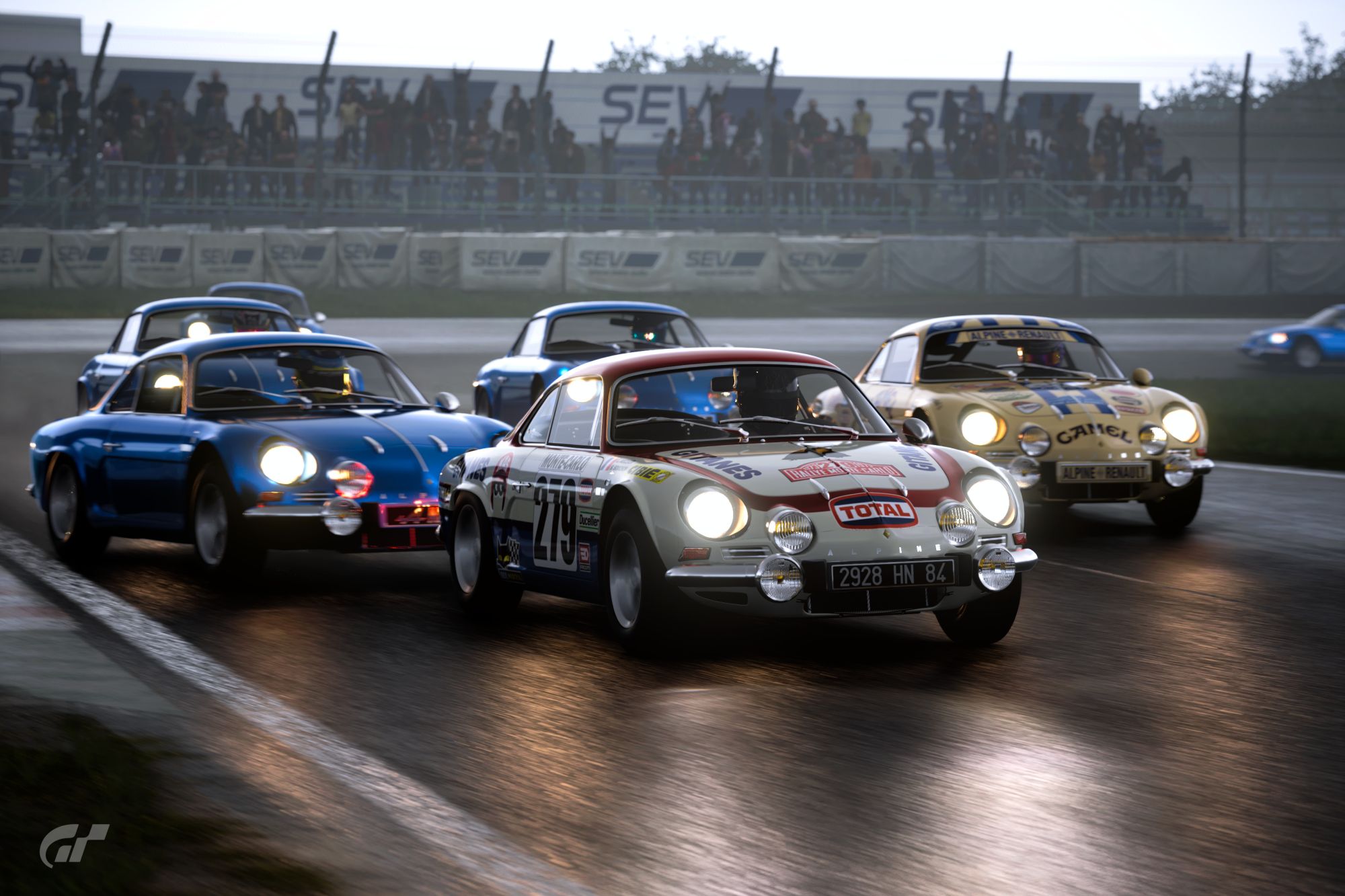 Classic Alpines at Tsukuba