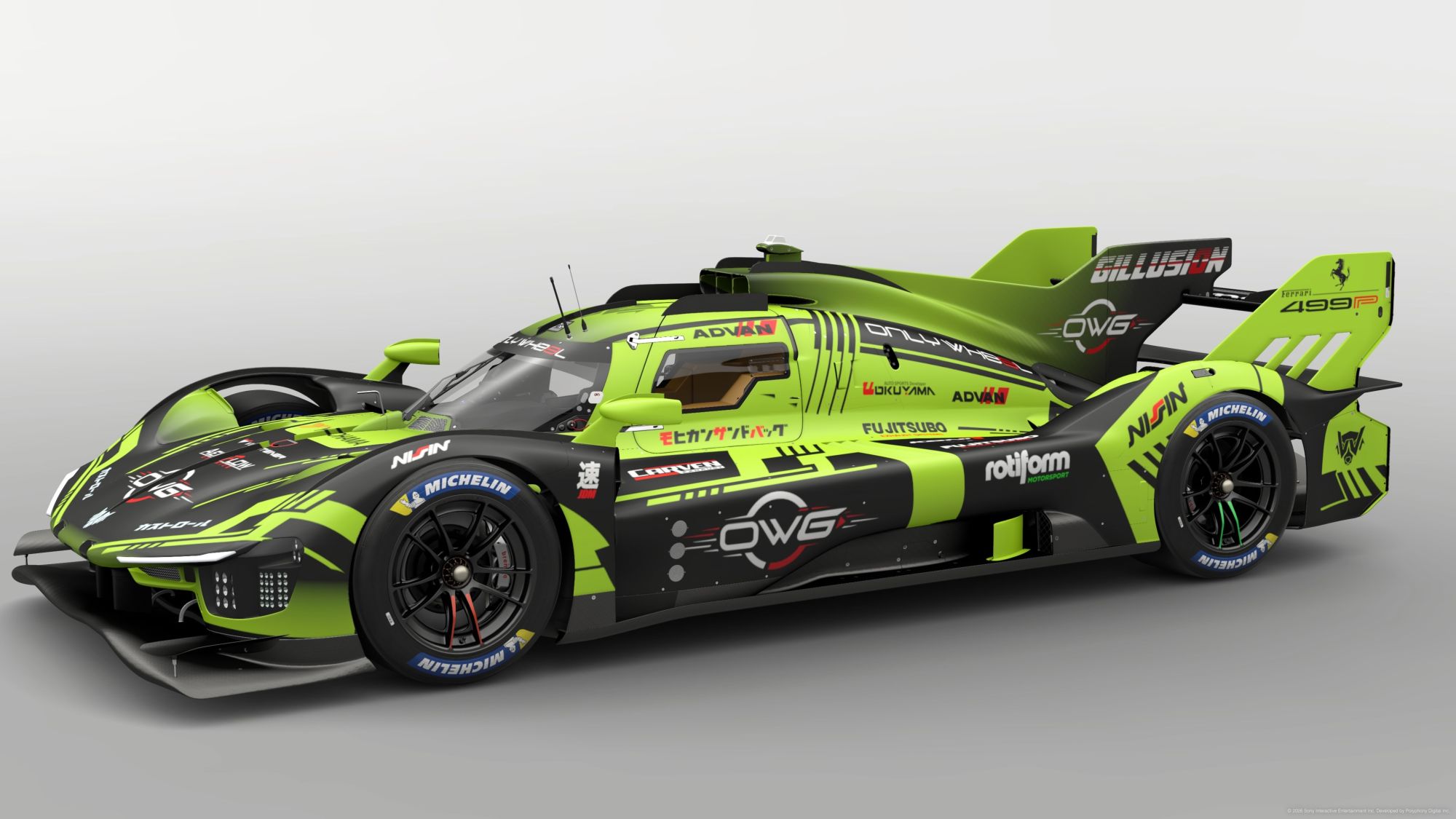 Only Wheel Livery!