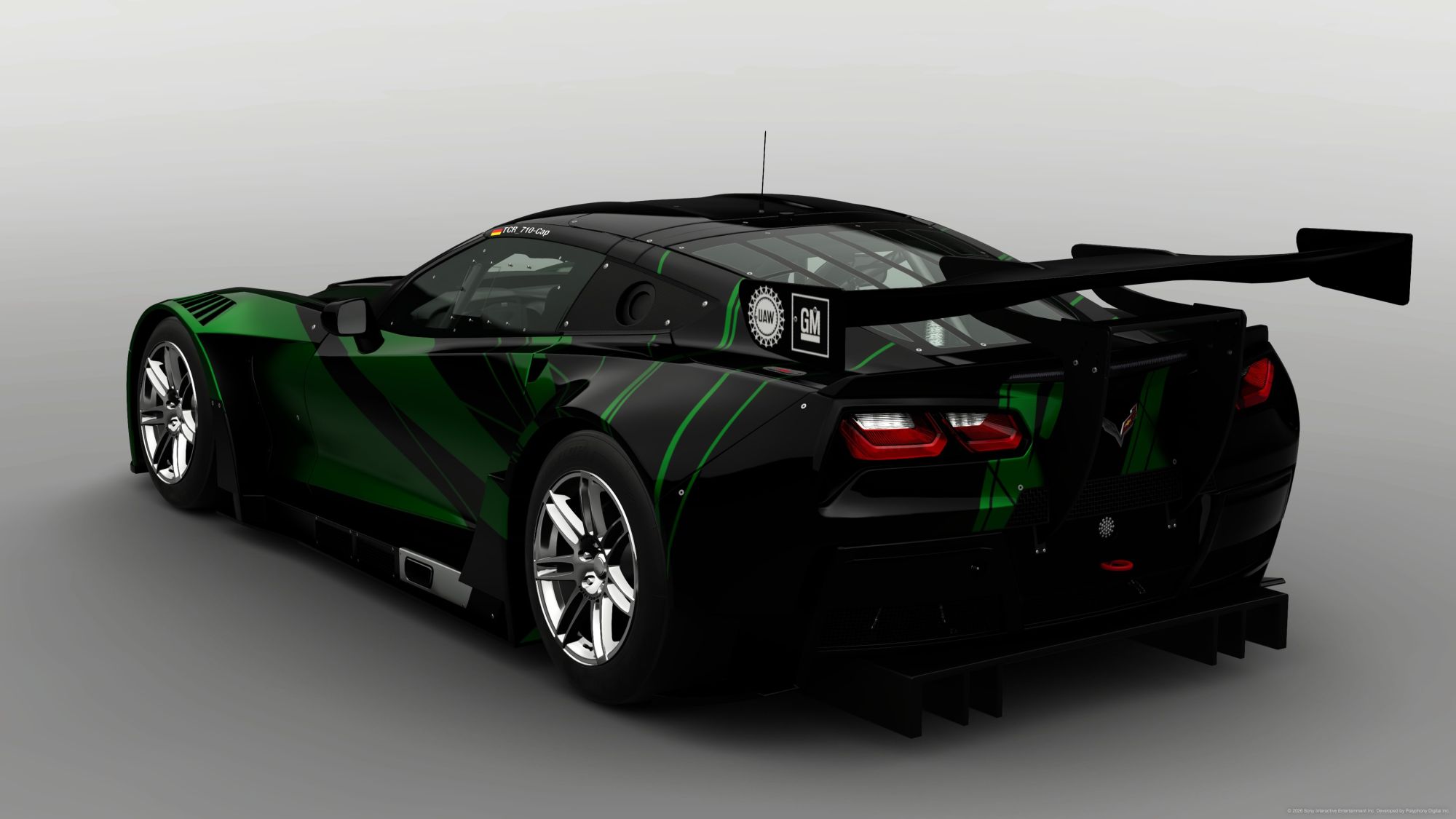 Transformers Crosshairs livery on Corvette Gr.3
