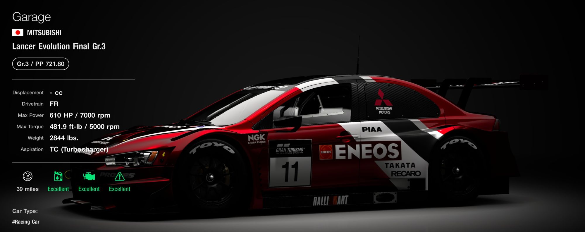 Lancer Evolution Final Gr. 3