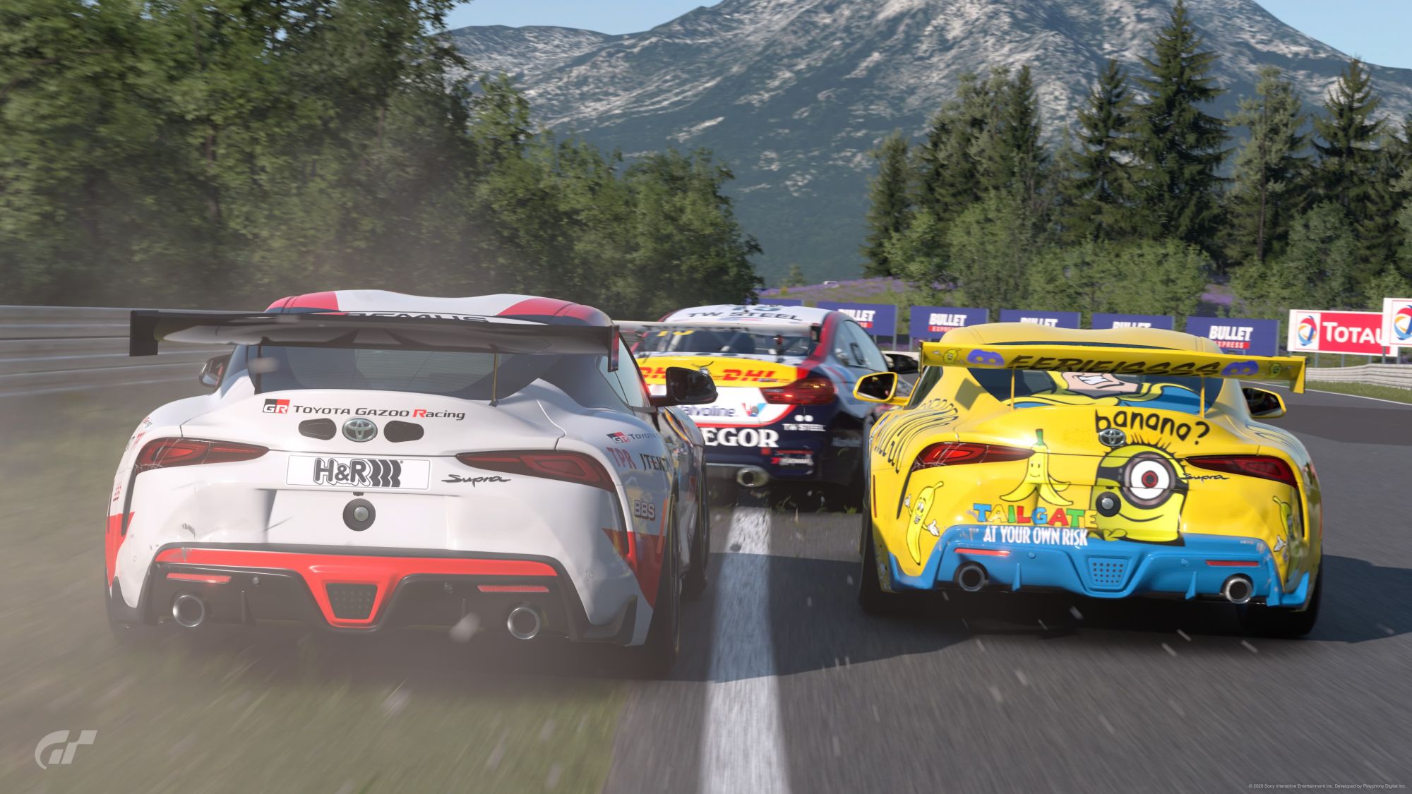 Overtaking Even Off the Track