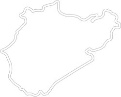 Nürburgring - Nordschleife layout